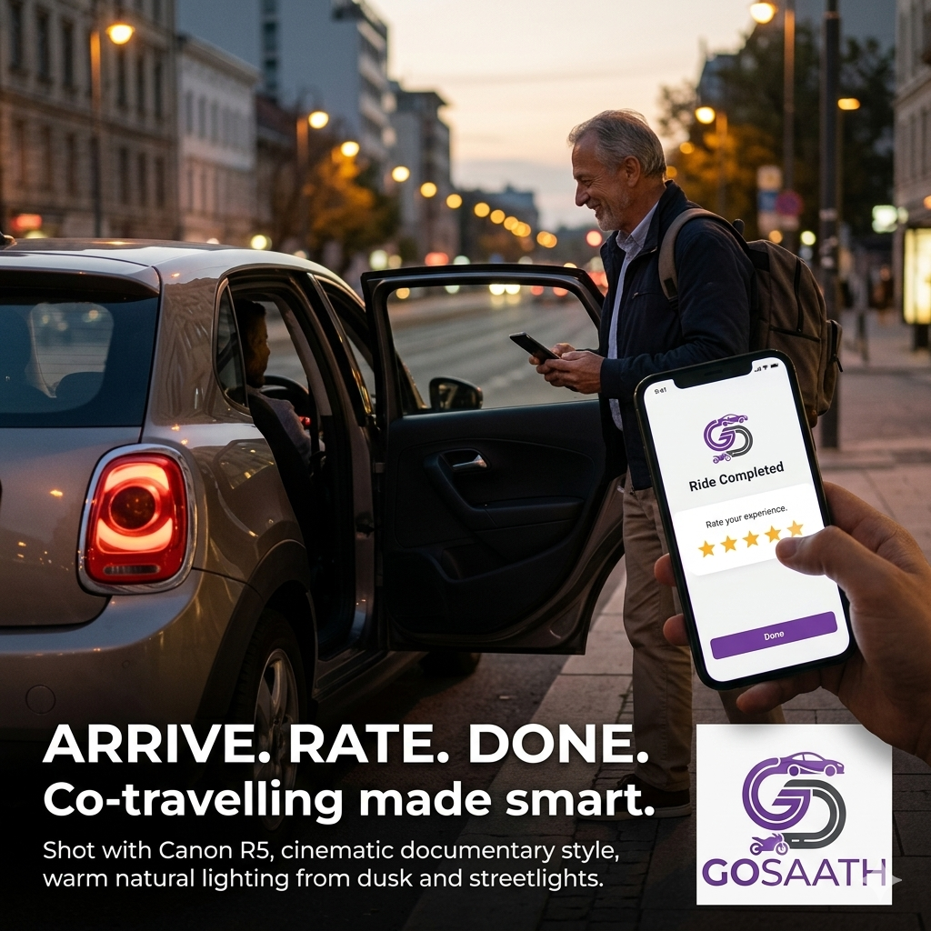Arrive, Rate, Done